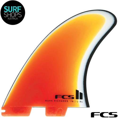 FCSII MR Twin '78 - 2 Fin Set | Mark Richards | Dark Sunset | Retro | Fish | Performance Core | FCS 2