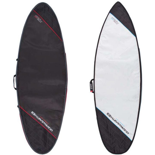 Compact Day Fish Surfboard Cover | Extra Padding Nose and Tail | Medium Protection Board Bag | Compact Day Fish Surfboard Cover | Extra Padding Nose and Tail | Medium Protection Board Bag |