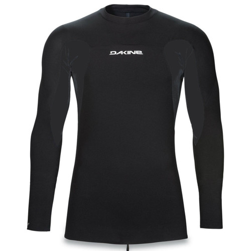 Dakine Storm Snug Fit Long Sleeve UV  Padded Rashguard | Black