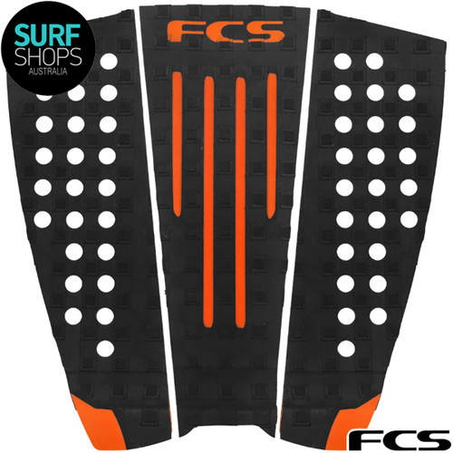 FCS | Julian Wilson Tail Pad | FCSII Athlete Signature Traction | Deck Grip For Your Surfboard