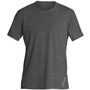 Heathered Black Ventx Short Sleeve Surf Tee | Loose Fit Rashie | Rash Vest | 