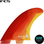 FCSII MR Twin + Stabilizer 3 Fin Set | Mark Richards | Sunset Swirl | Retro | Fish | Performance Core | FCS 2