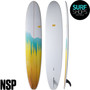 NSP Surfboards | Longboard | E+ Commercial Grade Epoxy Core | 2 + 1 Fin Setup | NSP Surfboards | Ideal Entry Level or Intermediate Longboard | Malibu