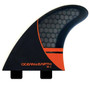 Whip Surfboard Fins | Thruster 3 Fin Set | Ocean and Earth | Snappy Turns