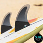 Ocean and Earth | Control Surfboard Fins | Single Tab | Thruster 3 Fin Set |  | All Rounder Template