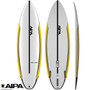 AIPA | Dark Twinn Surfboard | Surftech Dual Core Fusion | High Performance Groveller
