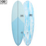6'0" Happy Hour Surfboard | Ocean and Earth | Epoxy Softboard | Mid-Length | Full Nose and Pulled in Pin - Supreme Funboard