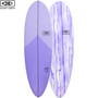 6'0" Happy Hour Surfboard | Ocean and Earth | Epoxy Softboard | Mid-Length | Full Nose and Pulled in Pin - Supreme Funboard