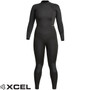 XCEL | Womens Axis Steamer Wetsuit 3/2mm | Ladies Surfing Wetsuit | Back Zip Easy Entry | Ladies Full Surf Wetsuit | 