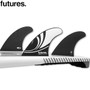 Futures Fins | Sharp Eye Large | Thruster 3 Fin Set | Suits Surfers 75kg+ | All Round Fin