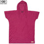 Ocean and Earth | Mauve V Neck |  Ladies Poncho | Hooded Towel | Lightweight 