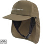 Bingin Strap Back Surf Cap| Camo | Sun Protection | Ocean and Earth | Surfing Hat With Clip and Flap