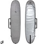 Creatures of Leisure, Icon Longboard Cover , Silver , Basic Level Protection For Long boards / Malibu Surfboards