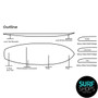 Misfit | Dope Machine Surfboard | Surftech Epoxy Primitek Construction | Best Selling Best Reviewed High Performance Fish