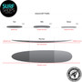 NSP Surfboards | Unicorn Laguna Bay Longboards | HDT Epoxy Core | Single Fin Surfboard | A Maneuverable Beast + Trim Machine