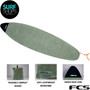 FCS Go Light Packable Stretch Cover | Mid-Length | Mini Mal Sock Surfboard Cover | Surf Board Bag | Alpine 