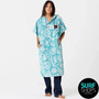 SlowTide | Extra Warm Premium Surf Poncho | Hooded Towel | Sunny Sky Blue