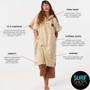 SlowTide | Extra Warm Premium Surf Poncho | Hooded Towel | Ginny
