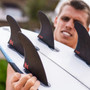 FCSII H4 Fins | Quad Rear 2 Fin Set | Accelerator Range | Carbon Fibre | FCS 2 | Top of The Range Surfboard Fins | Ultimate Speed and Drive