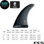 FCSII Christenson Mid Tracker Single Fin | Suits Mid Length and Mini Mals | Manoeuverability and Hold