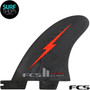 FCSII | Nathan Florence Big Wave Quad Fin Set | 4 Fin Set | Best Choice For Pumping Surf 8ft+