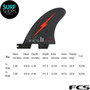 FCSII | Nathan Florence Big Wave Quad Fin Set | 4 Fin Set | Best Choice For Pumping Surf 8ft+