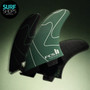 FCSII | Yago Dora Thruster Fin Set | 3 Fin Set | Enhanced Drive + Smaller Centre Fin