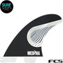 FCSII Gabriel Medina | Thruster (3) Fin Set | Air Core | Athlete Series FCS Surfing Fins | Slight Smaller Centre Fin | Drive, Power, Flair