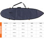 FCS Classic Shortboard Cover | Day Surfboard Cover | Slate or Alpine | Surf Board Bag | Day Trip Light to Medium Protection