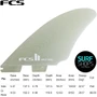 FCSII Split Keel | Quad 4 Fin Set | Suits Fish and Hybrid Surfboards