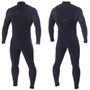 Double Black Wetsuit Steamer 3:2mm | Chest Zip | Ocean and Earth | Full Surfing Wettie