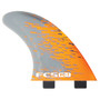 FCS PC-7 Large | Thruster 3 Fin Set | Performance Core | Twin Tab | Everyday Versatility