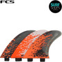 FCS PC-7 Large | Thruster 3 Fin Set | Performance Core | Twin Tab | Everyday Versatility
