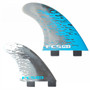 FCS PC-5 Medium | Tri-Quad Fin Set | Performance Core | Twin Tab | All Round Performance 