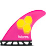 AM3 Small Thruster Fin Set | Honeycomb | Futures Fins | Lightweight Surfers - All Conditions