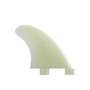 FCS GL Side Byte Fin Set | Glass Flex | Ideal for Longboards Retro and Fish Surfboards 