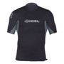 Xcel Axis Vest 1/0.5mm Short Sleeve Wetsuit Vest | Black / Ash