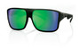 Barracuda | Carve | Mens Sunglasses | Adult | Black/Green | Iridium Polarised Lens  | Sunglasses | Eye Wear | Sunnies