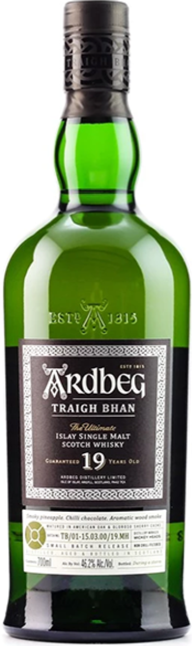 Ardbeg Traigh Bhan 19 Years Old Islay Single Malt Scotch Whisky