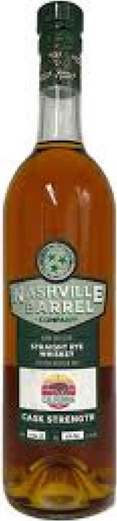 Nashville Barrel Company Custom Batch Pac Edge Cask Strength Rye 750ml