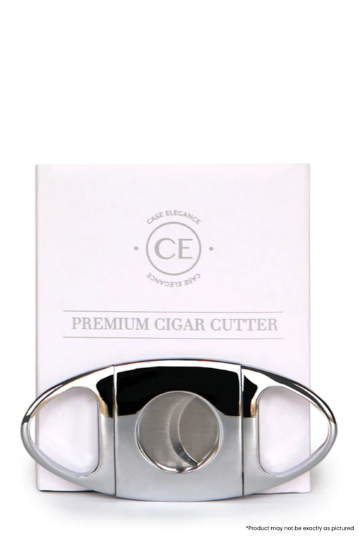 The Sharpest Cut. Introducing the chrome finish twin guillotine cigar cutter by Klaro. We spent countless hours making sure this cutter has the sharpest blades with the smoothest movement. This elegant cutter has the perfect no-tricks cut that your cigars deserve.