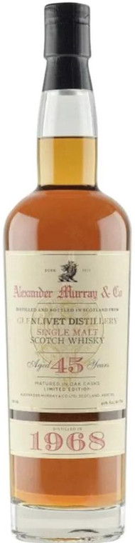 Alexander Murray Glenlivet 1968 45YR Single Malt Scotch 750ml