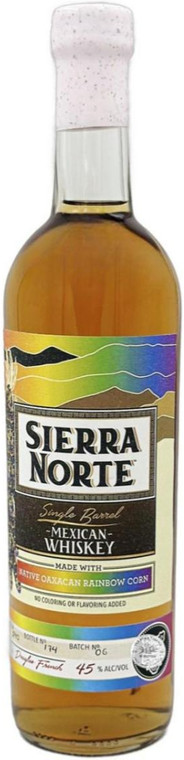 Sierra Norte Mexican Whiskey 750ml - Rainbow Corn