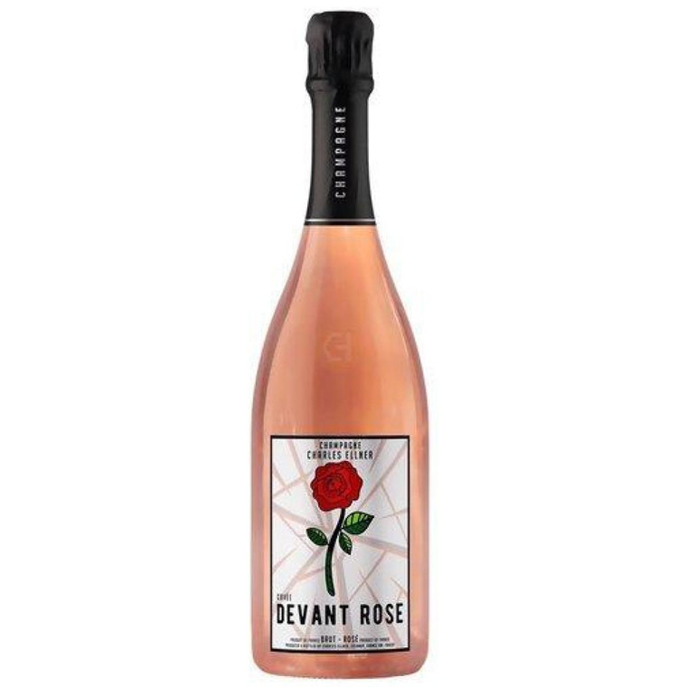 Charles Ellner Cuvee Devant Rose Brut Champagne NV 750ml