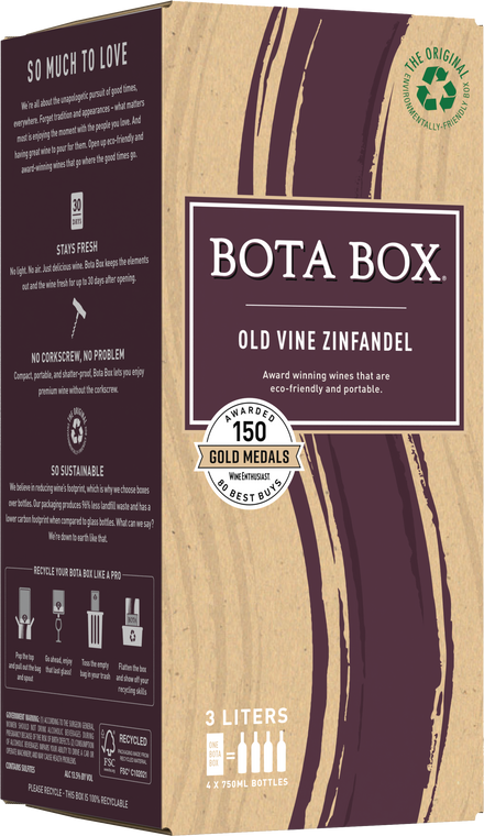 Bota Box Zinfandel 3L