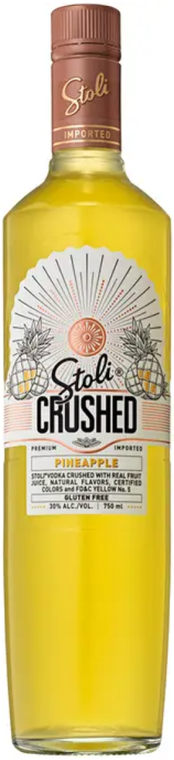 Stoli Crushed Pineapple Vodka 750ml