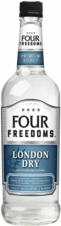 Four Freedoms Gin 750ml