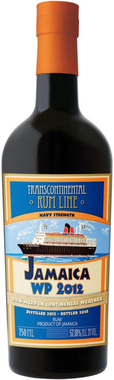 Transcontinental Rum Line 750ml - Jamaica WP 2012