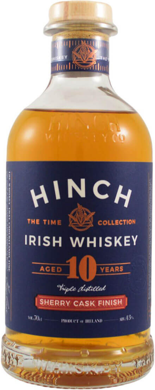 Hinch Irish Whiskey 750mL - 10YR Sherry Cask