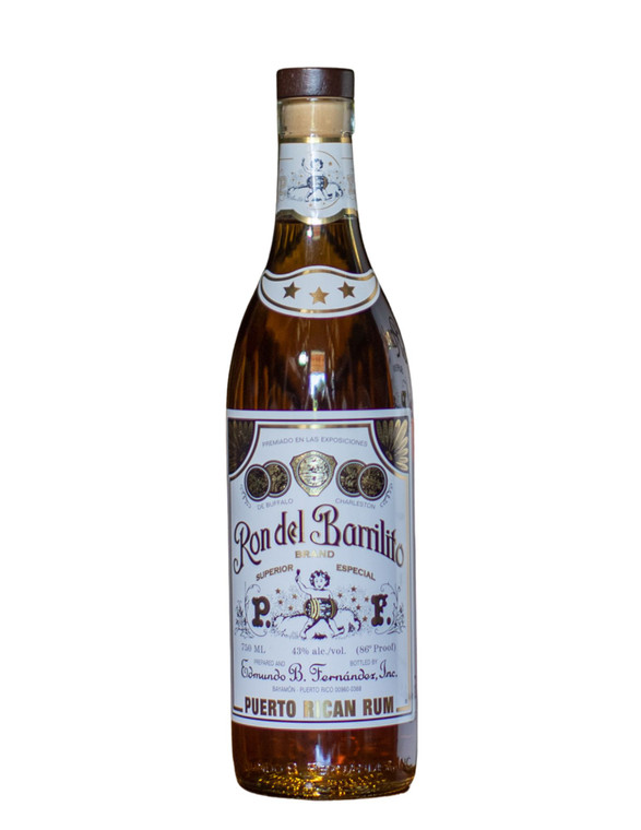 Ron Del Barrilito Puerto Rican Rum 750mL